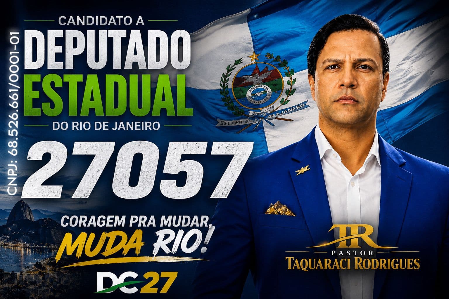 Trajetoria de Taquaraci Rodrigues - registro 23